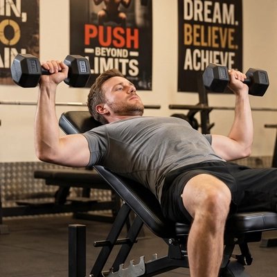 Haltères renforcement musculaire 